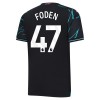 Officiële Voetbalshirt + Korte Broek Manchester City Foden 47 Derde 2023-24 - Kids